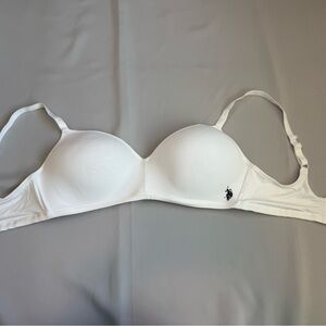 U.S. Polo Assn. Classic White Bra
